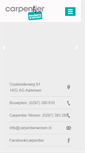 Mobile Screenshot of carpentier.nl